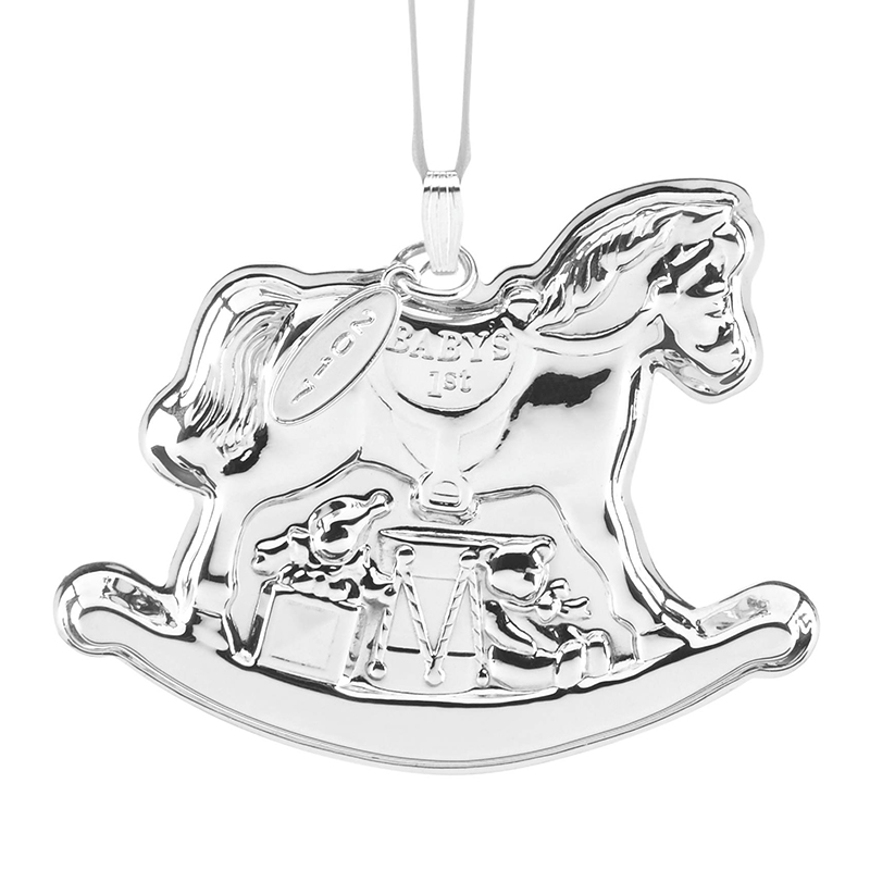 reed & barton baby's first christmas ornament