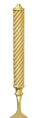 Torsade Gold Stainless Flatware by Ricci