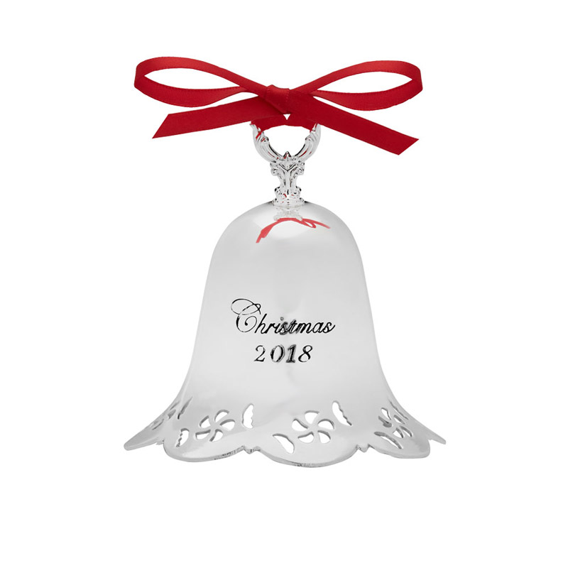 Silver Christmas Bell 2018 Towle Silver Christmas Ornament 2018 Silver Bell | Towle Christmas Tree Ornaments | Bell Ornament - Silver Christmas Bell 2018 Towle Silver Christmas Ornament