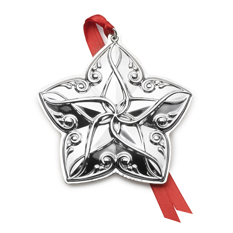 silver star ornament 2018 towle silver christmas ornament towle christmas ornaments