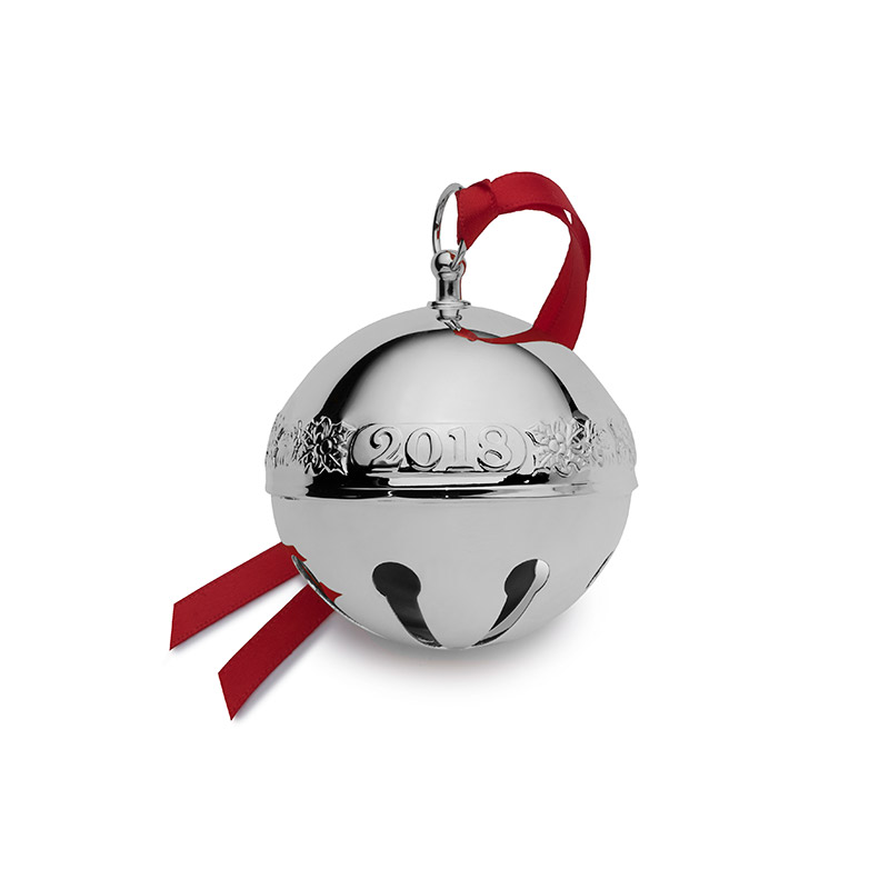 Wallace Sterling Silver Christmas Sleigh Bell 2018 Christmas Ornament Sterling Sleigh Bell Christmas Tree Decoration | Wallace Ornaments | Christmas Silver Bell - Wallace Sterling Silver Christmas Sleigh Bell 2018 Christmas Ornament
