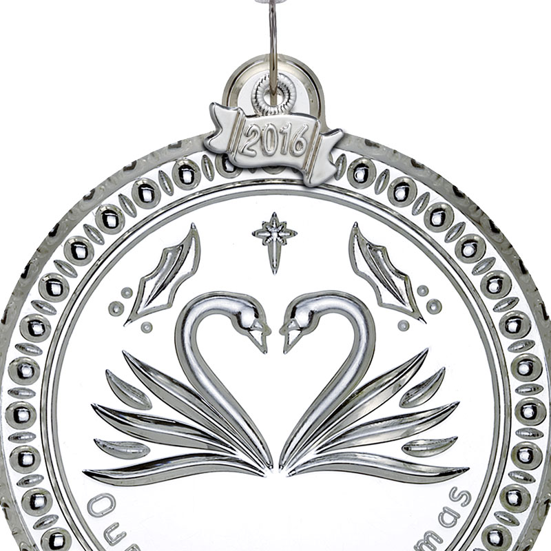 waterford crystal our first christmas ornament 2016 silver superstore crystal first christmas ornament