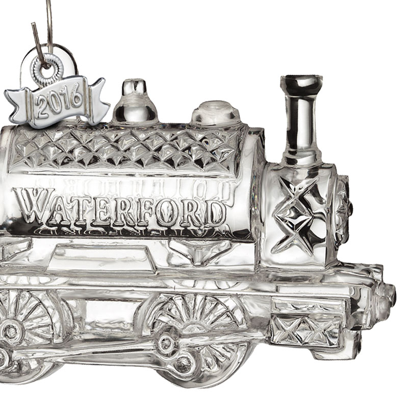 waterford crystal train engine ornament 2016 silver boxed sets of christmas ornaments
