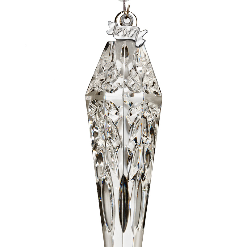 waterford crystal icicle ornament 2017 christmas ornament waterford christmas flutes sale
