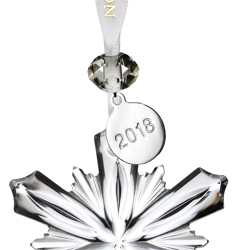 waterford crystal mini christmas snowflake ornament 2018 waterford crystal christmas tree
