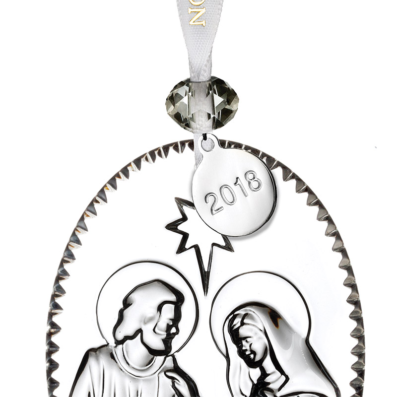 waterford crystal nativity ornament 2018 silver superstore christmas tree ornaments wedding gift